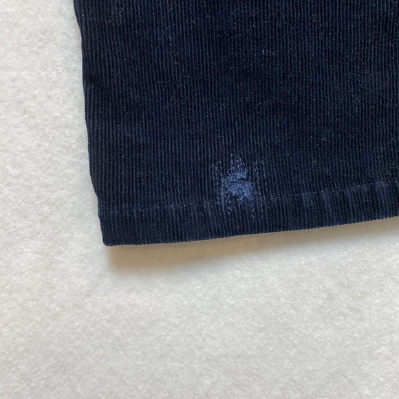 J. Crew Bootcut Corduroy Pants Womens Size 31R Navy Blue Favorite Fit - Picture 9 of 9